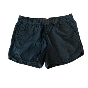 Madewell Black Pull On Shorts